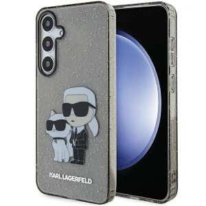 Hurtownia GSM - Etui Karl Lagerfeld KLHCS24MHNKCTGK Samsung Galaxy S24+ Plus kemény tok Glitter Karl&Choupette fekete/black - KLD1879 - {ean13} - Hurt