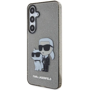 Hurtownia GSM - Etui Karl Lagerfeld KLHCS24MHNKCTGK Samsung Galaxy S24+ Plus kemény tok Glitter Karl&Choupette fekete/black - KLD1879 - {ean13} - Hurt