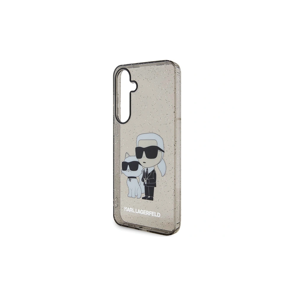 Hurtownia GSM - Etui Karl Lagerfeld KLHCS24MHNKCTGK Samsung Galaxy S24+ Plus tvrdý kryt Glitter Karl&Choupette černý/black - KLD1879 - {ean13} - Hurt