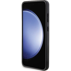 Wholesale Karl Lagerfeld KLHCS24MPSAKCMPK Samsung Galaxy S24+ Plus hardcase Saffiano Karl & Choupette Metal Pin black - KLD1881 - {ean13} - Hurt