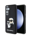 Hurtownia GSM - Etui Karl Lagerfeld KLHCS24S3DRKCNK Samsung Galaxy S24 kemény tok 3D gumi Karl&Choupette fekete/black - KLD1882 - {ean13} - Hurt