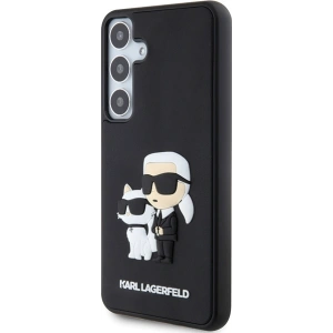 Hurtownia GSM - Etui Karl Lagerfeld KLHCS24S3DRKCNK Samsung Galaxy S24 hardcase 3D Rubber Karl&Choupette černý/black - KLD1882 - {ean13} - Hurt