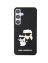 Hurtownia GSM - Etui Karl Lagerfeld KLHCS24S3DRKCNK Samsung Galaxy S24 kemény tok 3D gumi Karl&Choupette fekete/black - KLD1882 - {ean13} - Hurt