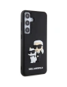 Hurtownia GSM - Etui Karl Lagerfeld KLHCS24S3DRKCNK Samsung Galaxy S24 kemény tok 3D gumi Karl&Choupette fekete/black - KLD1882 - {ean13} - Hurt