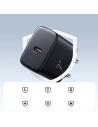 Wholesale Joyroom JR-TCF11 wall charger USB-C 25W + USB-C / USB-C cable 1m black - JYR964 - {ean13} - Hurt