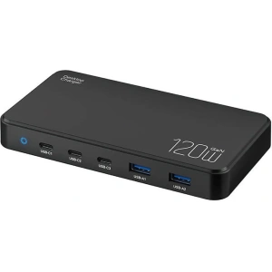 Hurtownia GSM - Încărcător de rețea 5w1 Blitzwolf BW-i100 120W AC / 2xUSB-A, 3xUSB-C, PD3.0, QC3.0, AFC, FCP, SCP, PPS - BLZ590 - {ean13} - Hurt