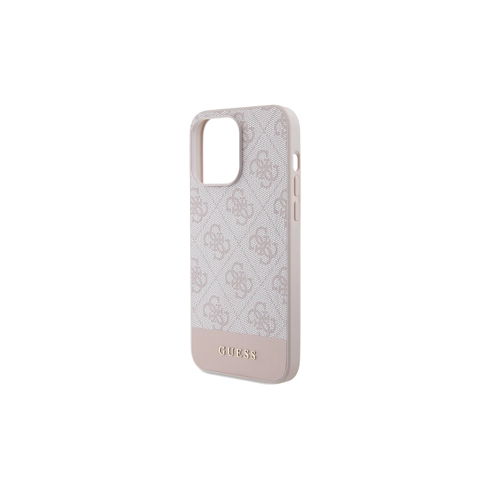 Hurtownia GSM - Etui Guess GUHCP14XG4GLPI Apple iPhone 14 Pro Max hardcase 4G Stripe Collection růžový/pink - GUE3280 - {ean13} - Hurt