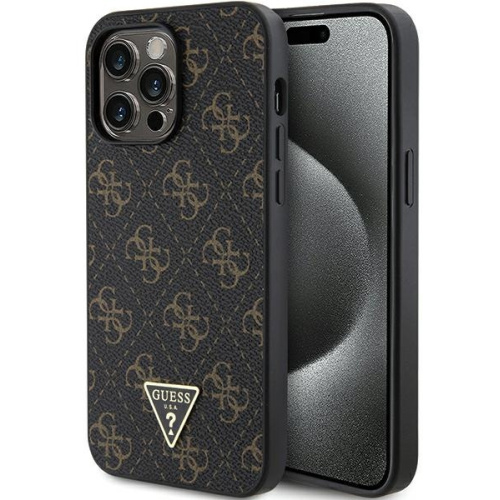 Guess Distributor - 3666339225759 - GUE3281 - Guess GUHCP14XPG4GPK Apple iPhone 14 Pro Max hardcase 4G Triangle Metal Logo black - B2B homescreen