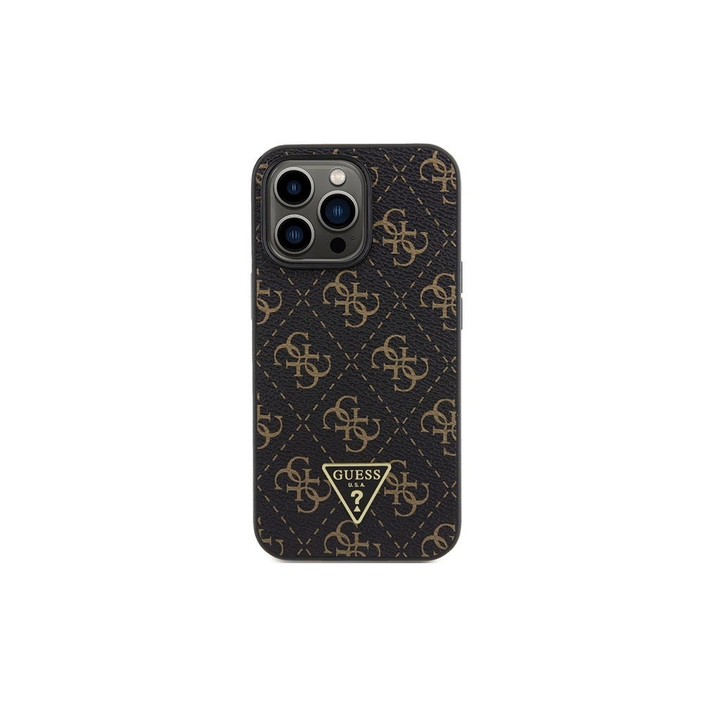 Hurtownia GSM - Etui Guess GUHCP14XPG4GPK Apple iPhone 14 Pro Max hardcase 4G Triangle Metal Logo černý/black - GUE3281 - {ean13} - Hurt