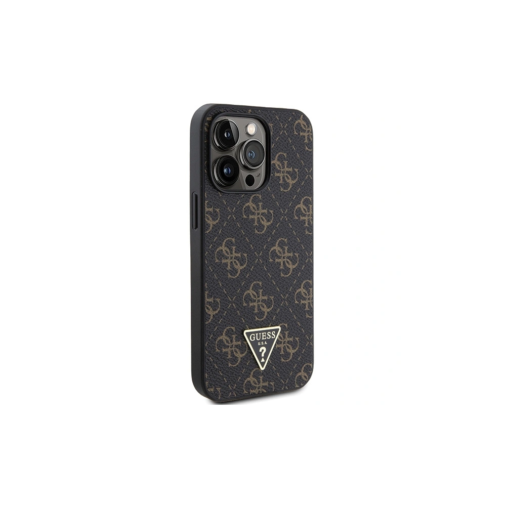 Hurtownia GSM - Etui Guess GUHCP14XPG4GPK Apple iPhone 14 Pro Max keménytok 4G Triangle Metal Logo fekete/black - GUE3281 - {ean13} - Hurt