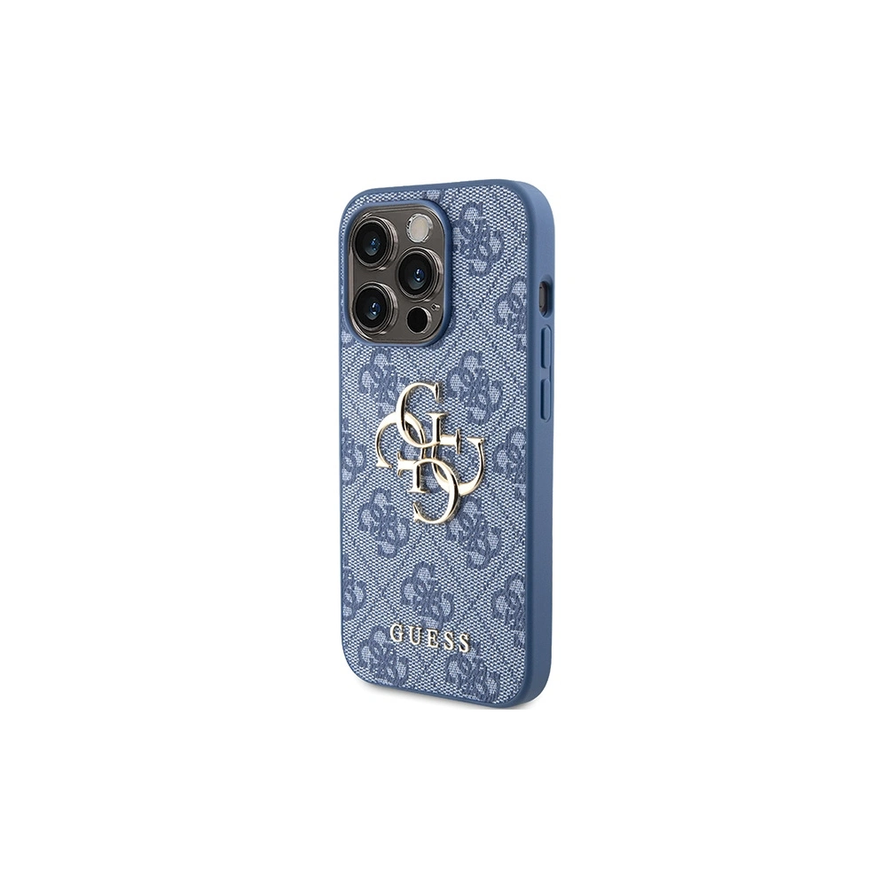 Hurtownia GSM - Etui Guess GUHCP15L4GMGBL Apple iPhone 15 Pro keményborítás 4G Big Metal Logo kék/blue - GUE3282 - {ean13} - Hurt