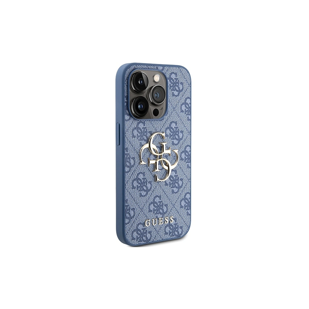 Hurtownia GSM - Etui Guess GUHCP15L4GMGBL Apple iPhone 15 Pro keményborítás 4G Big Metal Logo kék/blue - GUE3282 - {ean13} - Hurt