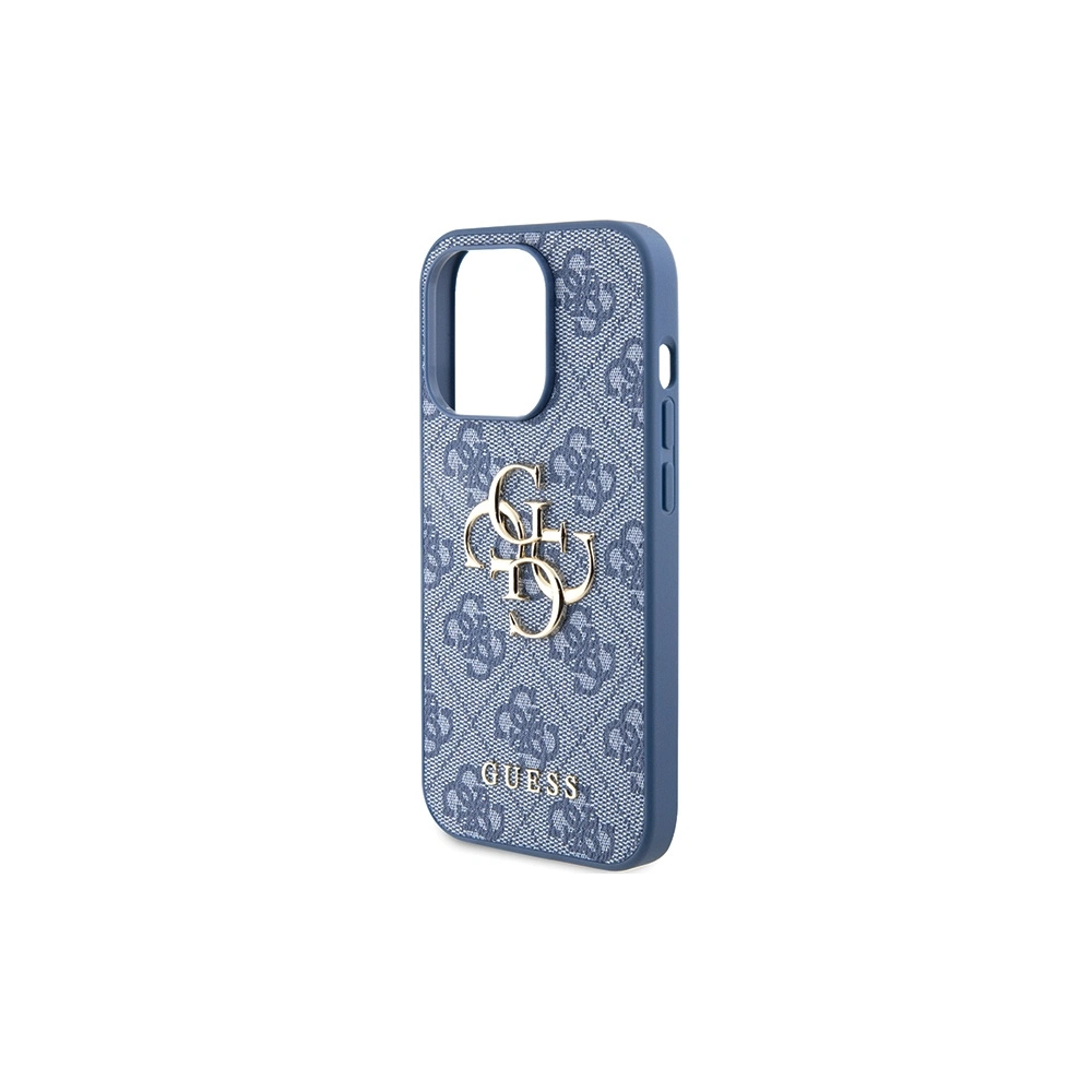 Hurtownia GSM - Etui Guess GUHCP15L4GMGBL Apple iPhone 15 Pro keményborítás 4G Big Metal Logo kék/blue - GUE3282 - {ean13} - Hurt