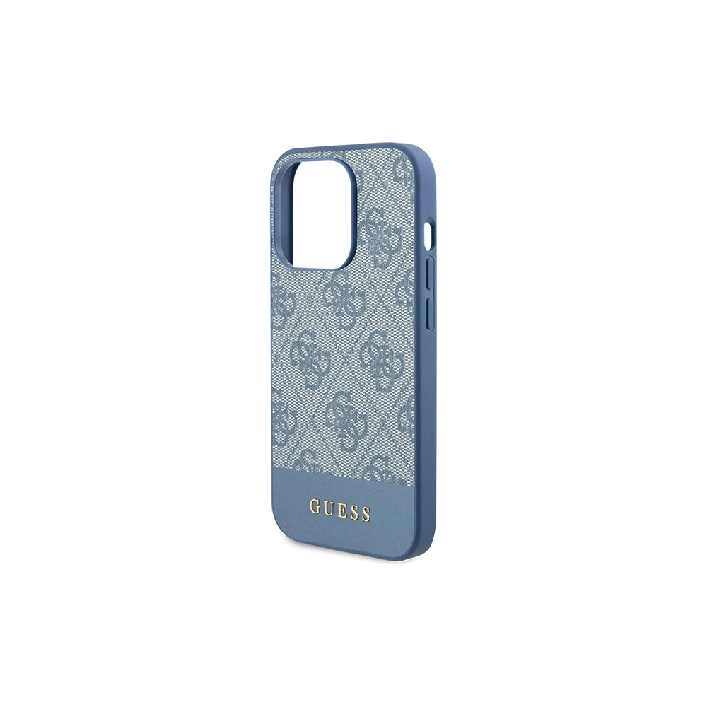 Hurtownia GSM - Etui Guess GUHCP15LG4GLBL Apple iPhone 15 Pro hardcase 4G Stripe Collection modrý/blue - GUE3283 - {ean13} - Hurt