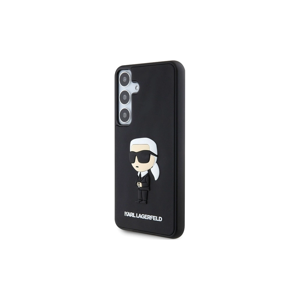 Hurtownia GSM - Etui Karl Lagerfeld KLHCS24S3DRKINK Samsung Galaxy S24 hardcase 3D Rubber Ikonik negru/black - KLD1883 - {ean13} - Hurt