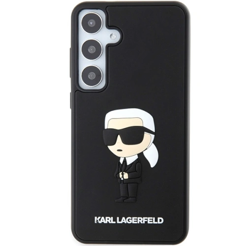 Etui Karl Lagerfeld KLHCS24S3DRKINK Samsung Galaxy S24 hardcase 3D Rubber Ikonik czarny/black