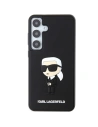 Hurtownia GSM - Etui Karl Lagerfeld KLHCS24S3DRKINK Samsung Galaxy S24 keménytok 3D gumi Ikonik fekete/black - KLD1883 - {ean13} - Hurt