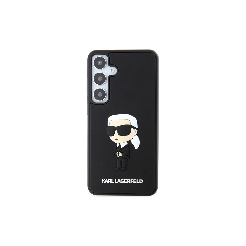 Hurtownia GSM - Etui Karl Lagerfeld KLHCS24S3DRKINK Samsung Galaxy S24 hardcase 3D Rubber Ikonik negru/black - KLD1883 - {ean13} - Hurt