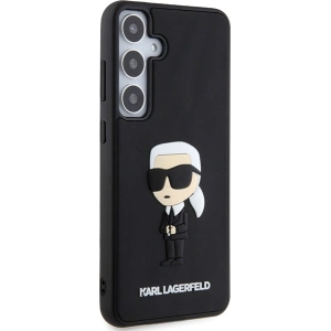 Etui Karl Lagerfeld KLHCS24S3DRKINK Samsung Galaxy S24 hardcase 3D Rubber Ikonik czarny/black