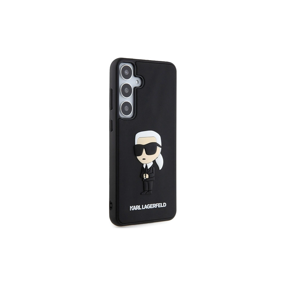 Hurtownia GSM - Etui Karl Lagerfeld KLHCS24S3DRKINK Samsung Galaxy S24 hardcase 3D Rubber Ikonik negru/black - KLD1883 - {ean13} - Hurt