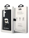 Hurtownia GSM - Etui Karl Lagerfeld KLHCS24S3DRKINK Samsung Galaxy S24 keménytok 3D gumi Ikonik fekete/black - KLD1883 - {ean13} - Hurt