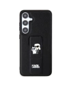 Hurtownia GSM - Etui Karl Lagerfeld KLHCS24SGSAKCPK Samsung Galaxy S24 hardcase Gripstand Saffiano Karl&Choupette Pins černý/black - KLD1884 - {ean13} - Hurt