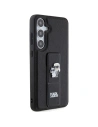 Hurtownia GSM - Etui Karl Lagerfeld KLHCS24SGSAKCPK Samsung Galaxy S24 hardcase Gripstand Saffiano Karl&Choupette Pins černý/black - KLD1884 - {ean13} - Hurt