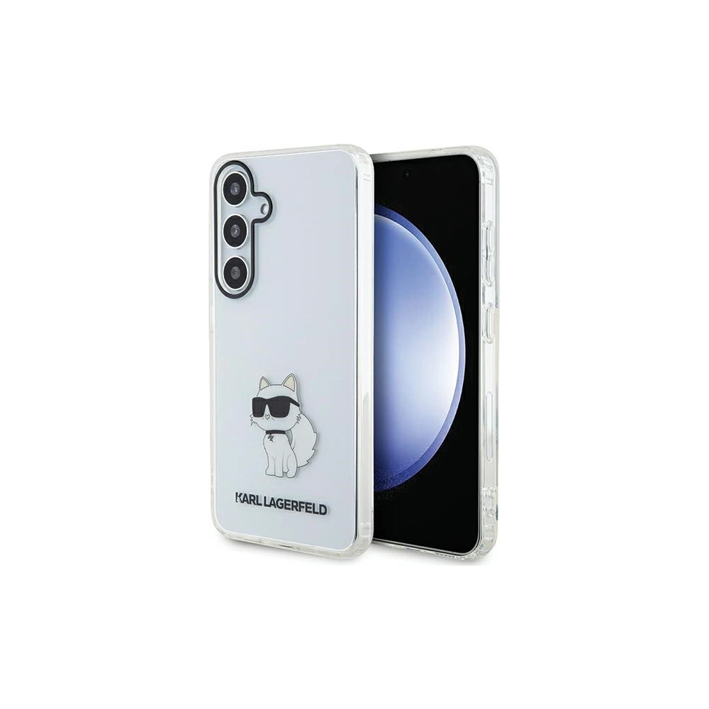 Wholesale Karl Lagerfeld KLHCS24SHNCHTCT Samsung Galaxy S24 hardcase IML Choupette transparent - KLD1885 - {ean13} - Hurt