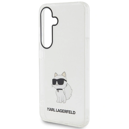 Etui Karl Lagerfeld KLHCS24SHNCHTCT Samsung Galaxy S24 hardcase IML Choupette transparent