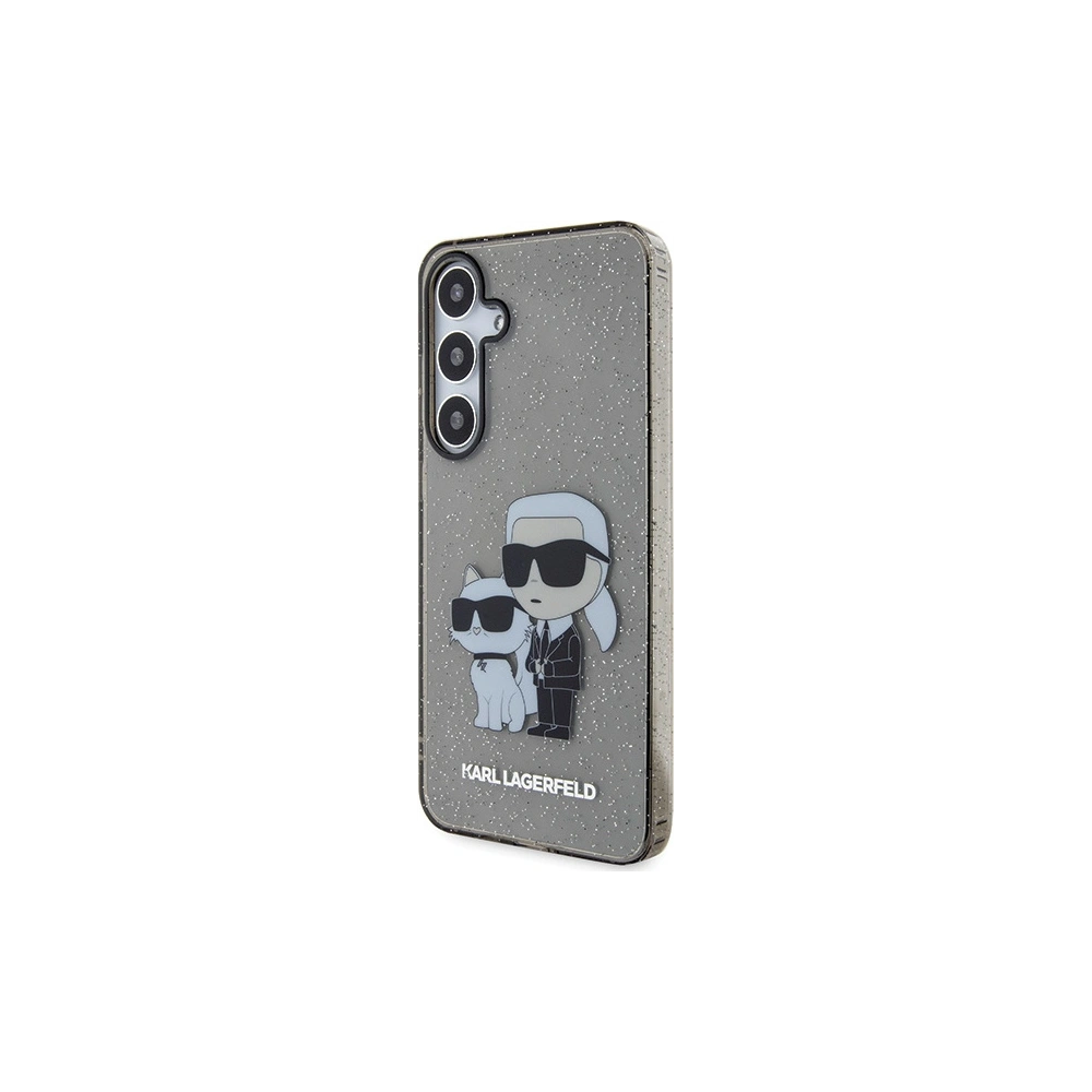 Hurtownia GSM - Etui Karl Lagerfeld KLHCS24SHNKCTGK Samsung Galaxy S24 hardcase Glitter Karl&Choupette negru/black - KLD1886 - {ean13} - Hurt