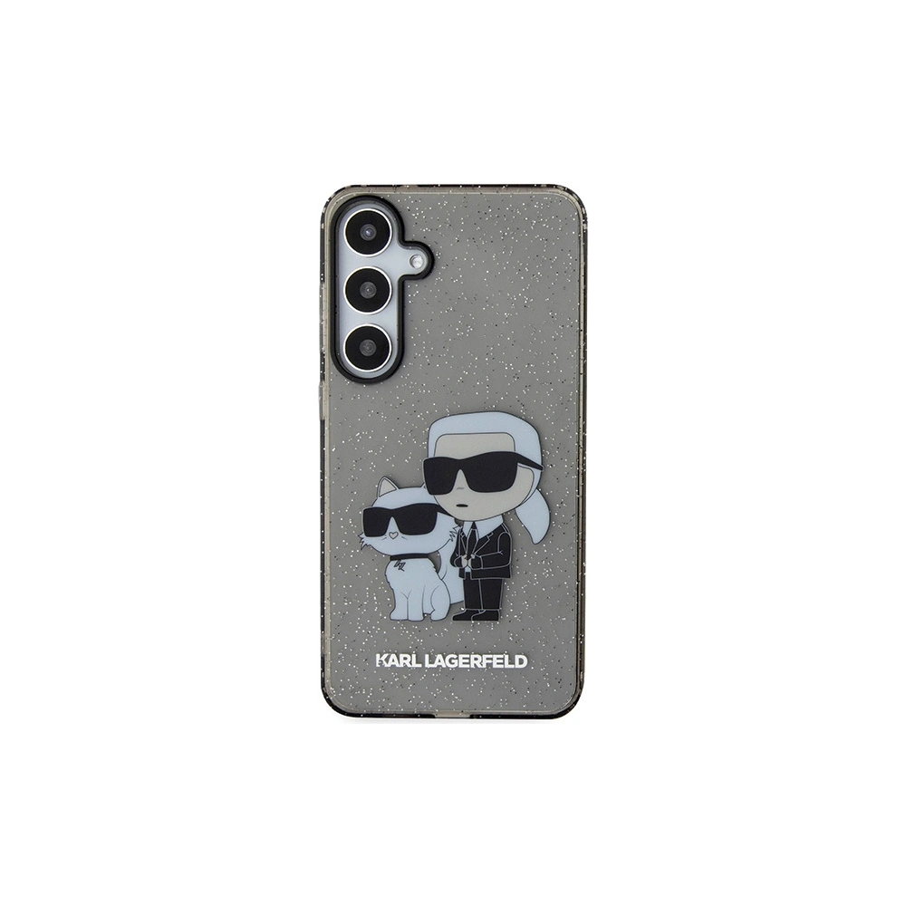 Hurtownia GSM - Etui Karl Lagerfeld KLHCS24SHNKCTGK Samsung Galaxy S24 hardcase Glitter Karl&Choupette negru/black - KLD1886 - {ean13} - Hurt