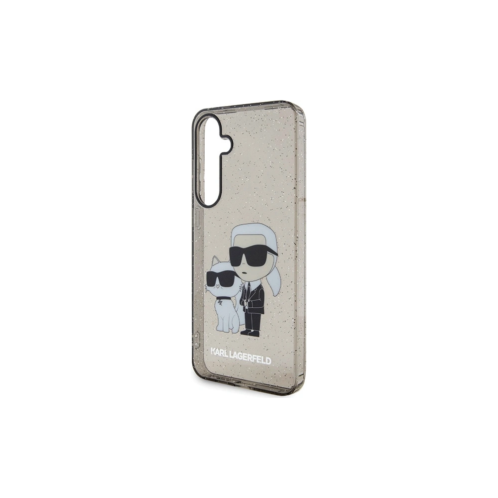 Hurtownia GSM - Etui Karl Lagerfeld KLHCS24SHNKCTGK Samsung Galaxy S24 hardcase Glitter Karl&Choupette negru/black - KLD1886 - {ean13} - Hurt