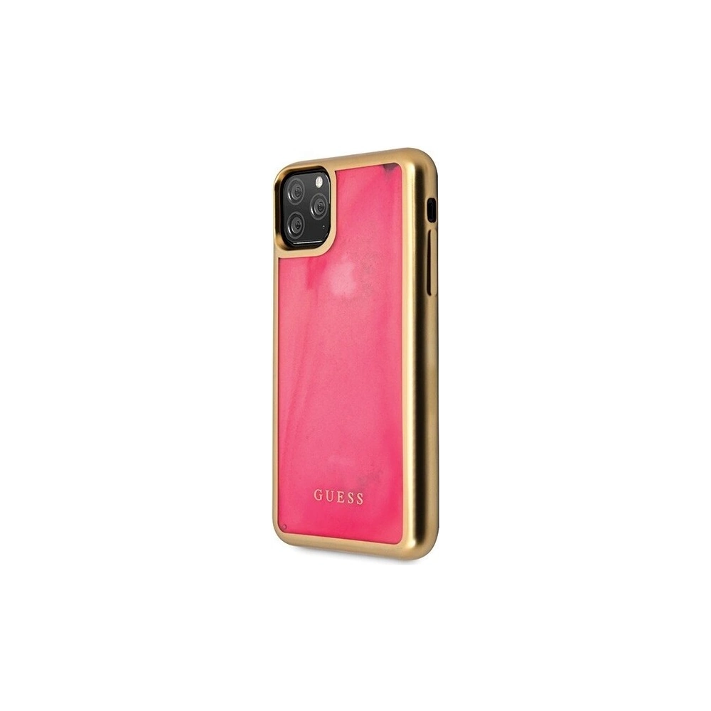 Hurtownia GSM - Etui Guess GUHCN58GLTRPI Apple iPhone 11 Pro różowy/pink hard case Glow in the Dark Sand Matte - GUE156PNK - {ean13} - Hurt