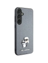 Hurtownia GSM - Etui Karl Lagerfeld KLHCS24SPSAKCMPG Samsung Galaxy S24 hardcase Saffiano Karl & Choupette Metal Pin šedá/grey - KLD1887 - {ean13} - Hurt