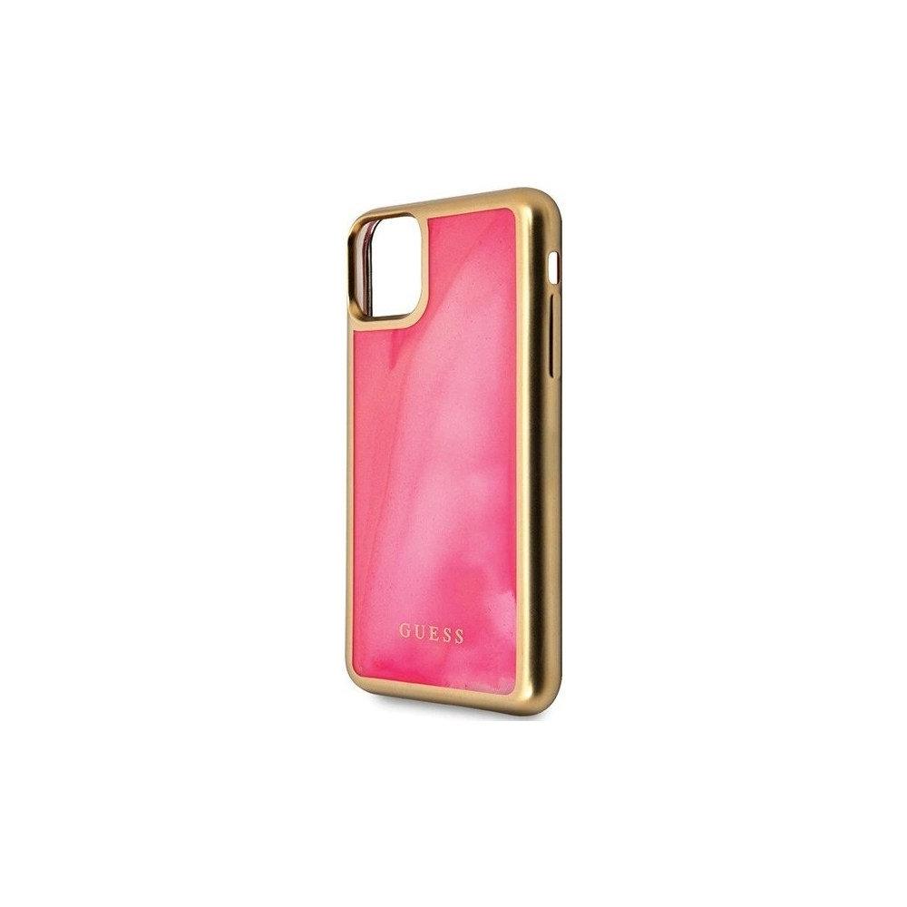 Hurtownia GSM - Etui Guess GUHCN58GLTRPI Apple iPhone 11 Pro różowy/pink hard case Glow in the Dark Sand Matte - GUE156PNK - {ean13} - Hurt