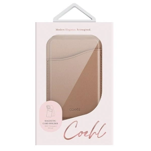 Wholesale UNIQ Coehl Esme MagSafe magnetic wallet with mirror and stand dusty nude - UNIQ1093 - {ean13} - Hurt