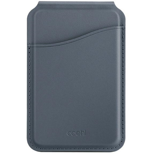Uniq Distributor - 8886463687406 - UNIQ1094 - UNIQ Coehl Esme MagSafe magnetic wallet with mirror and stand sapphire blue - B2B homescreen