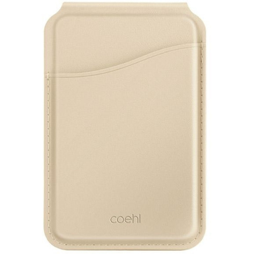 Uniq Distributor - 8886463687383 - UNIQ1095 - UNIQ Coehl Esme MagSafe magnetic wallet with mirror and stand cream - B2B homescreen