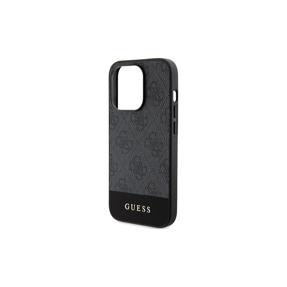Hurtownia GSM - Etui Guess GUHCP15LG4GLGR Apple iPhone 15 Pro kemény tok 4G Stripe Collection szürke/grey - GUE3285 - {ean13} - Hurt