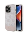 Etui Guess GUHCP15LG4GLPI Apple iPhone 15 Pro hardcase 4G Stripe Collection różowy/pink