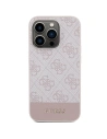 Hurtownia GSM - Etui Guess GUHCP15LG4GLPI Apple iPhone 15 Pro hardcase 4G Stripe Collection roz/pink - GUE3286 - {ean13} - Hurt