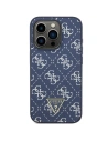 Hurtownia GSM - Case Guess GUHCP15LPG4GPB Apple iPhone 15 Pro Hardcase 4G Triangle Metal Logo blau/blue - GUE3287 - {ean13} - Hurt