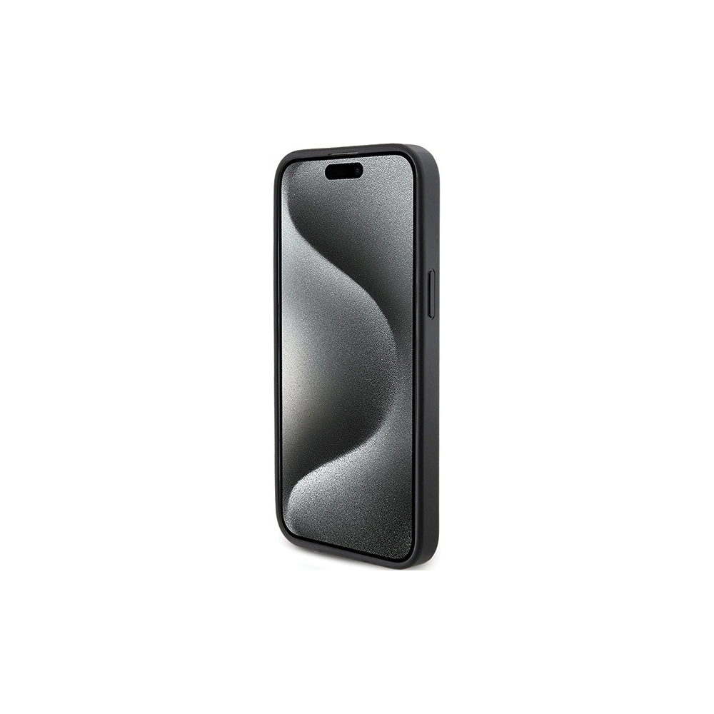 Hurtownia GSM - Etui Guess GUHCP15LPG4GPK Apple iPhone 15 Pro hardcase 4G Triangle Metal Logo negru/black - GUE3289 - {ean13} - Hurt