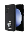 Hurtownia GSM - Etui Karl Lagerfeld KLHCS24SPSAKCMPK Samsung Galaxy S24 hardcase Saffiano Karl & Choupette Metal Pin negru/black - KLD1888 - {ean13} - Hurt