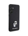 Hurtownia GSM - Etui Karl Lagerfeld KLHCS24SPSAKCMPK Samsung Galaxy S24 hardcase Saffiano Karl & Choupette Metal Pin negru/black - KLD1888 - {ean13} - Hurt