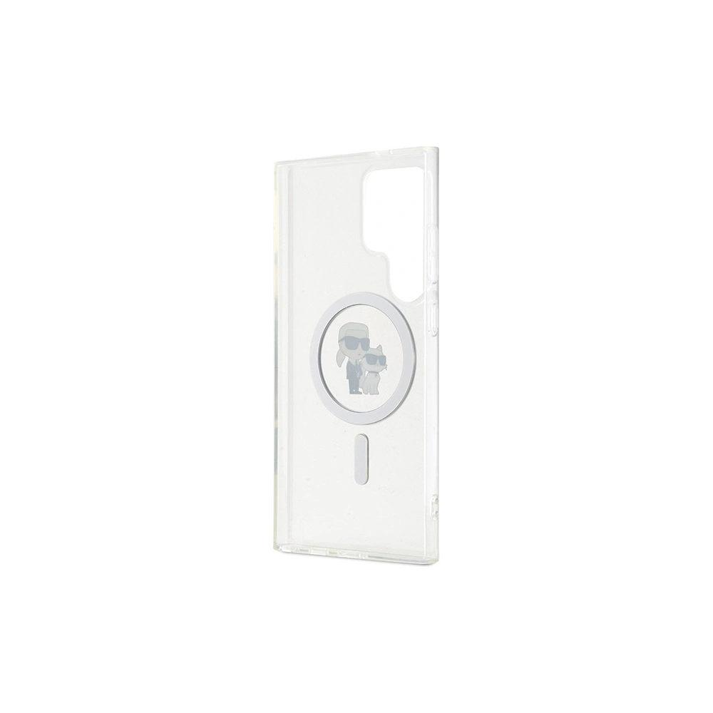 Hurtownia GSM - Case Karl Lagerfeld KLHMS24LHGKCNOT Samsung Galaxy S24 Ultra Hardcase IML Karl&Choupette MagSafe transparent - KLD1889 - {ean13} - Hurt