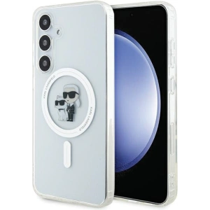 Hurtownia GSM - Tok Karl Lagerfeld KLHMS24SHGKCNOT Samsung Galaxy S24 kemény tok IML Karl&Choupette MagSafe átlátszó - KLD1891 - {ean13} - Hurt