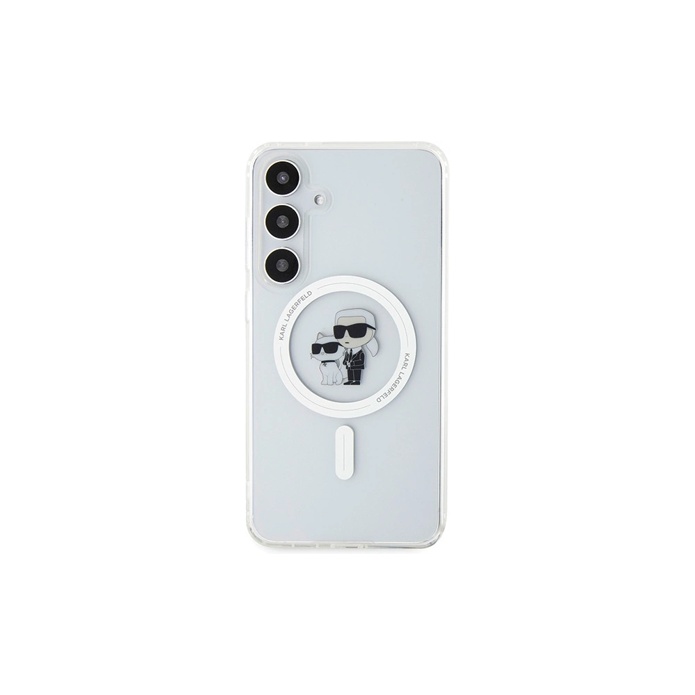 Hurtownia GSM - Etui Karl Lagerfeld KLHMS24SHGKCNOT Samsung Galaxy S24 hardcase IML Karl&Choupette MagSafe transparent - KLD1891 - {ean13} - Hurt