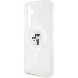 Case Karl Lagerfeld KLHMS24SHGKCNOT Samsung Galaxy S24 Hardcase IML Karl&Choupette MagSafe transparent