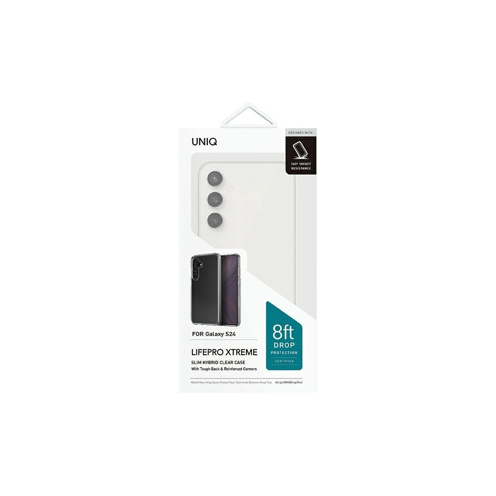 Hurtownia GSM - Etui UNIQ LifePro Xtreme Samsung Galaxy S24 průhledný/crystal clear - UNIQ1100 - {ean13} - Hurt